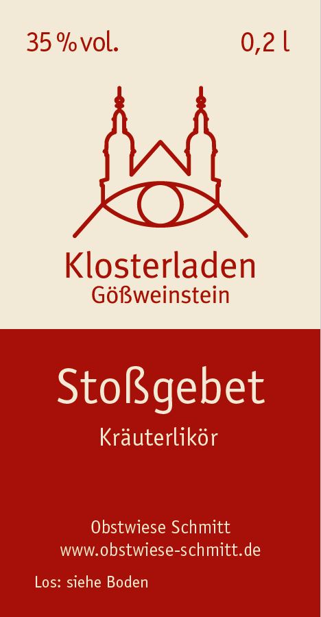 Stoßgebet Kräuterlikör